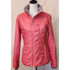 Columbia Omni-Heat Women’s Insulated Jacket – Size Small – Coral Pink